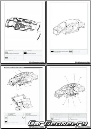 Toyota Levin 20142018 (LH Asian market) Body dimensions