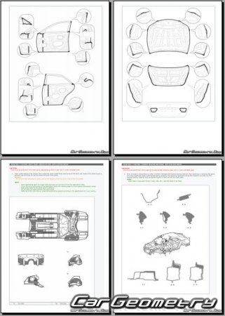 Toyota Reiz (GRX13#) 20102017 (LH Asian market) Body dimensions
