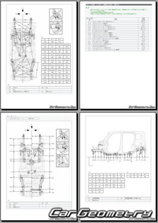 Toyota Roomy  Daihatsu Thor (M90# M91#)  2021 (RH Japanese market) Body dimensions