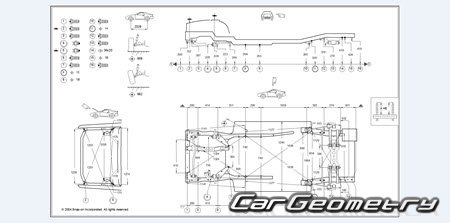 Daihatsu Charade (G100) 1987-1993 Body dimensions