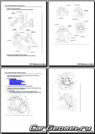 Honda Civic (FN1 FN3) 3D 2006-2012 Body Repair Manual