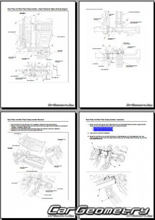 Honda Civic (FN1 FN3) 3D 2006-2012 Body Repair Manual