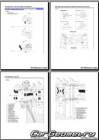 Honda Civic (FN1 FN3) 3D 2006-2012 Body Repair Manual