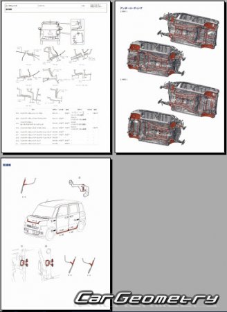   Daihatsu Move Canbus (LA850 LA860) 2022-2028 (RH Japanese market) Body dimensions
