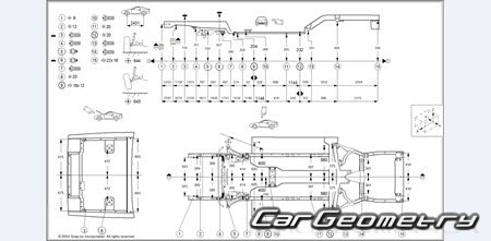 Mazda Savanna RX-7 (FC) 19851991 (RH Japanese market) Body dimensions