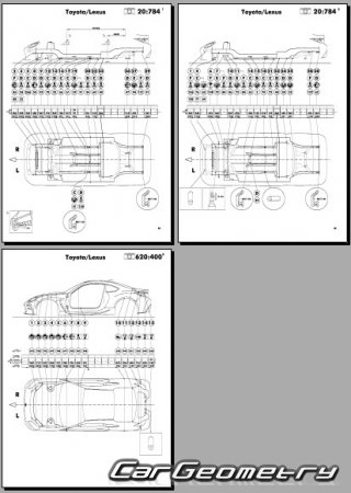   Toyota GR86 (ZN8)  2021 (RH Japanese market) Body dimensions