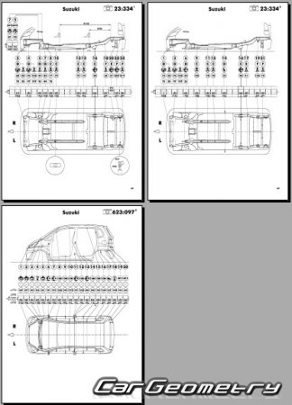 Suzuki MR Wagon (MF21S) 20012006 (RH Japanese market) Body dimensions