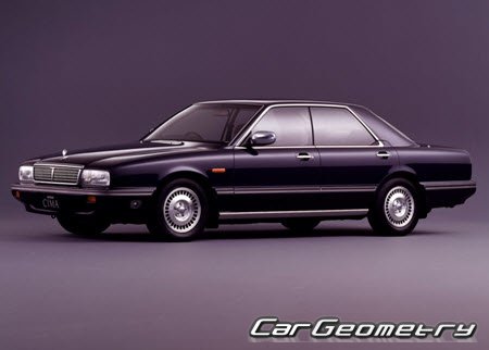   Nissan Cedric Cima (FPY31) 1987-1991,   Nissan Gloria Cima (FPY31) 1987-1991