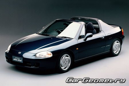   Honda CR-X del Sol (EG1 EG2) 1992-1998,    CR-X  