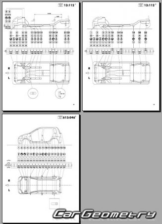 Suzuki Kei (HN11S HN21S HN22S) 1998-2006 (RH Japanese market) Body dimensions