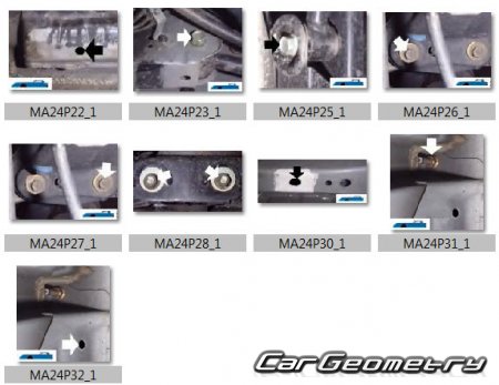 Mazda Cronos & Efini MS-6 (GE) 1991-1994 (RH Japanese market) Body dimensions