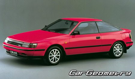   Toyota Celica (AT160 ST160 ST162 ST163 ST165) 1985-1989,    