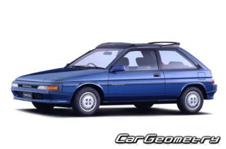   Toyota Corsa (EL30) 1986-1990,   Toyota Corolla II 1986-1990,    Toyota Tercel 1986-1990