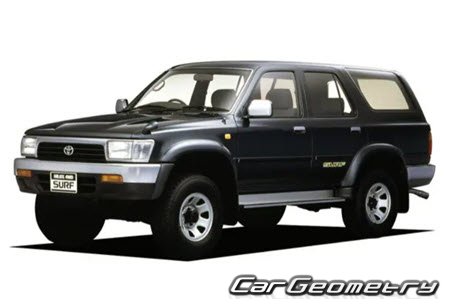   Toyota Hilux Surf (N130) 1989-1995,     