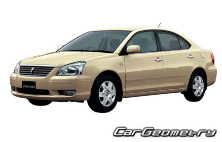   Toyota Premio (T240 T245) 2001-2007,    