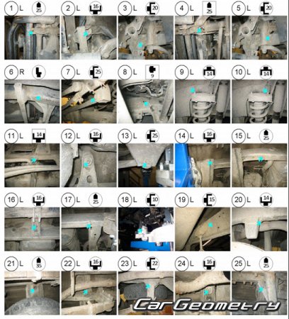 Toyota Land Cruiser 70 1984-2004 (RH Japanese market) Body dimensions