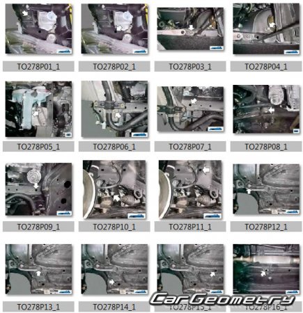 Toyota Passo (KGC10 KGC15 QNC10) 2004-2010 (RH Japanese market) Body dimensions