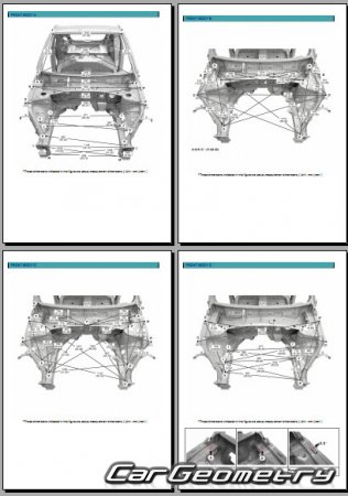 Размеры кузова Hyundai Kona Hybrid (SX2 HEV) 2023-2029