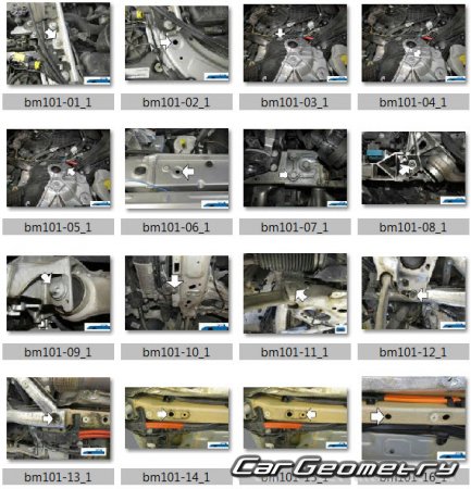 BMW 7 Series G11 2016-2022 Body dimensions