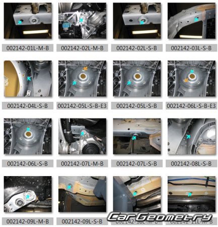 BMW 7 Series G11 2016-2022 Body dimensions