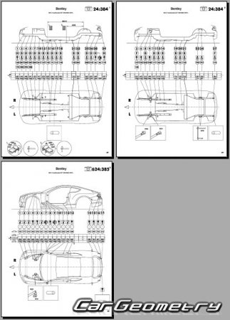Bentley Continental GT 2018-2026 Body Repair Manual