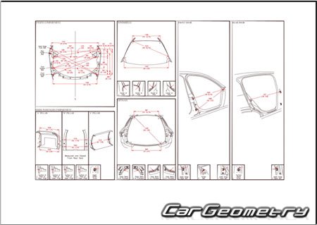   Dodge Hornet 2022-2030 Body dimensions