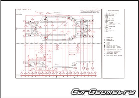   Ford Mustang 2023-2030 Body dimensions