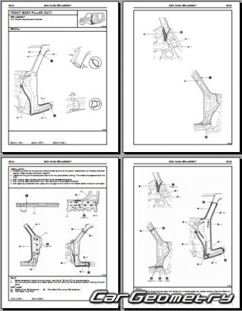 Scion xB (NCP31) 2004-2007 Collision Repair Manual