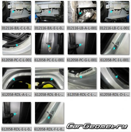   Land Rover Defender 110 (L663) 2020-2028 Body dimensions