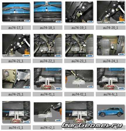 Audi E-Tron (GE) 2018-2025 Body dimensions