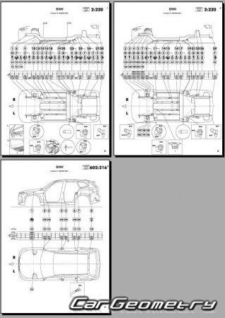   BMW X1 (U11) 2023-2030 Body dimensions