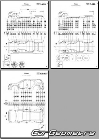   Nissan Pathfinder (R53) 20212028 Body Repair Manual