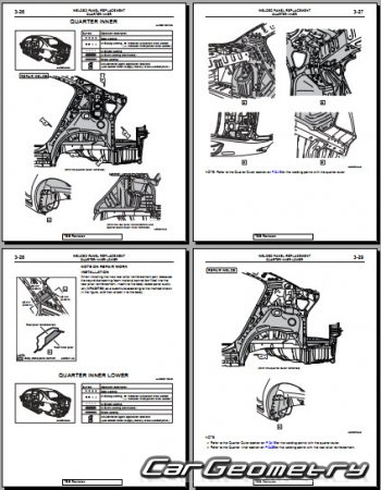   Mitsubishi Mirage G4 2021-2026 Body Repair Manual