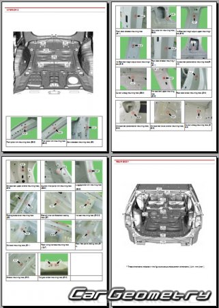 Kia Sorento (XM) 2013-2015 Body Repair Manual