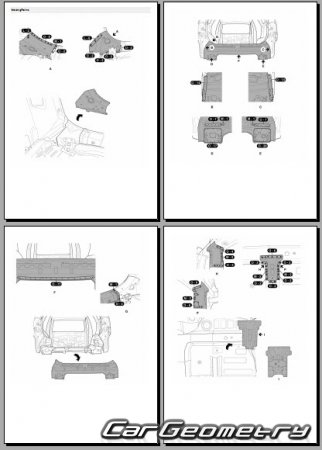 Kia Sorento (XM) 2013-2015 Body Repair Manual