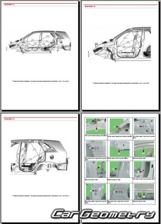 Kia Sorento (XM) 2013-2015 Body Repair Manual