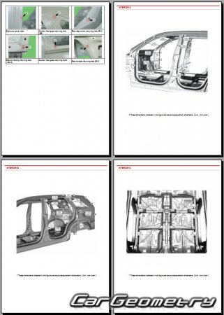 Kia Sorento (XM) 2013-2015 Body Repair Manual