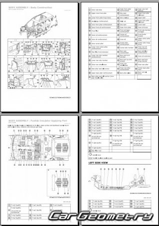 Nissan X-Trail e-POWER (T33) 2023-2027 (RH) Body dimensions