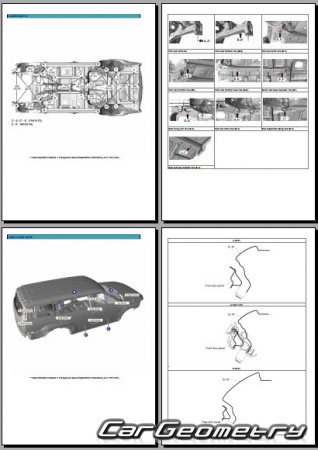 Hyundai SantaFe Hybrid (MX5 HEV) 2024-2031 Body Repair Manual