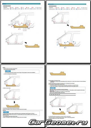 Hyundai SantaFe Hybrid (MX5 HEV) 2024-2031 Body Repair Manual