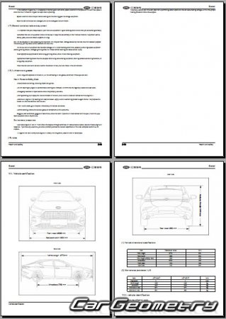   JAC J7 20202025 Body dimensions