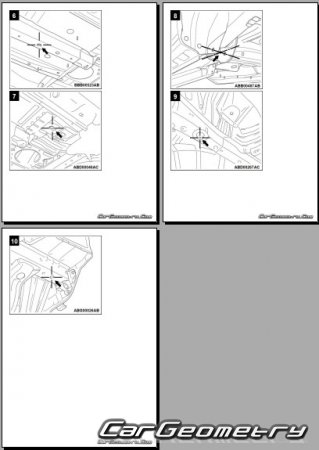 Mitsubishi Mirage G4 2016-2020 Body dimensions