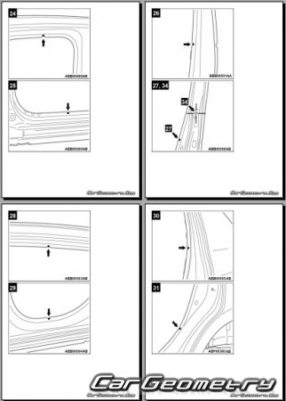 Mitsubishi Mirage G4 2016-2020 Body dimensions