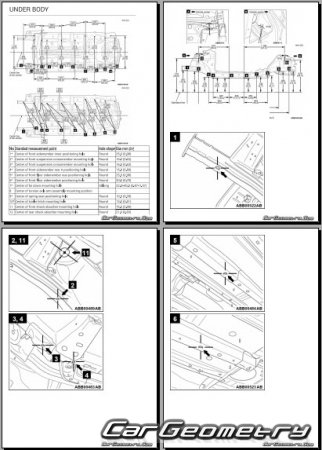 Mitsubishi Mirage GT 2017-2020 (5DR Hatchback) Body dimensions