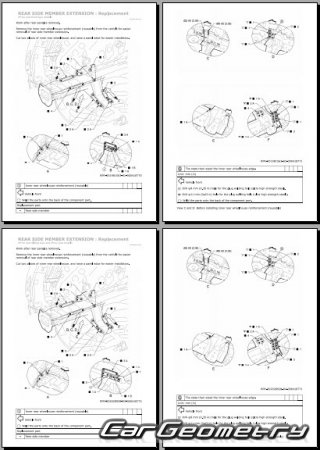 Nissan X-Trail e-POWER (T33) 2023-2027 Body Repair Manual