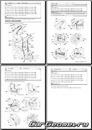 Nissan X-Trail e-POWER (T33) 2023-2027 Body Repair Manual