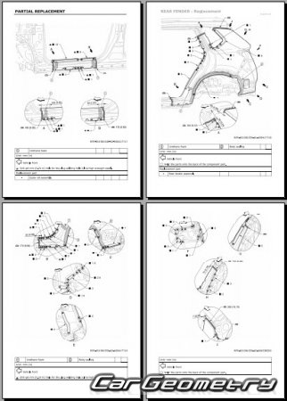 Nissan X-Trail e-POWER (T33) 2023-2027 Body Repair Manual