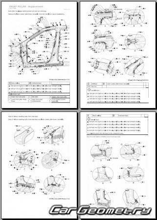 Nissan X-Trail e-POWER (T33) 2023-2027 Body Repair Manual