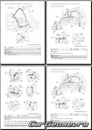 Nissan X-Trail e-POWER (T33) 2023-2027 Body Repair Manual