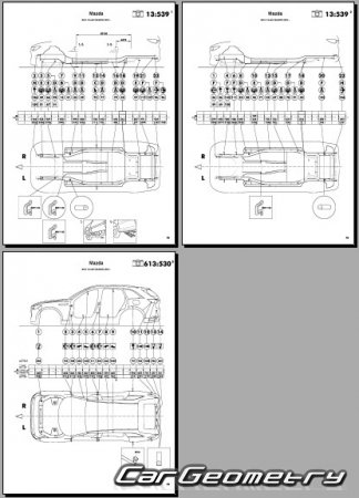   Mazda CX-90 2023-2028 Body dimensions